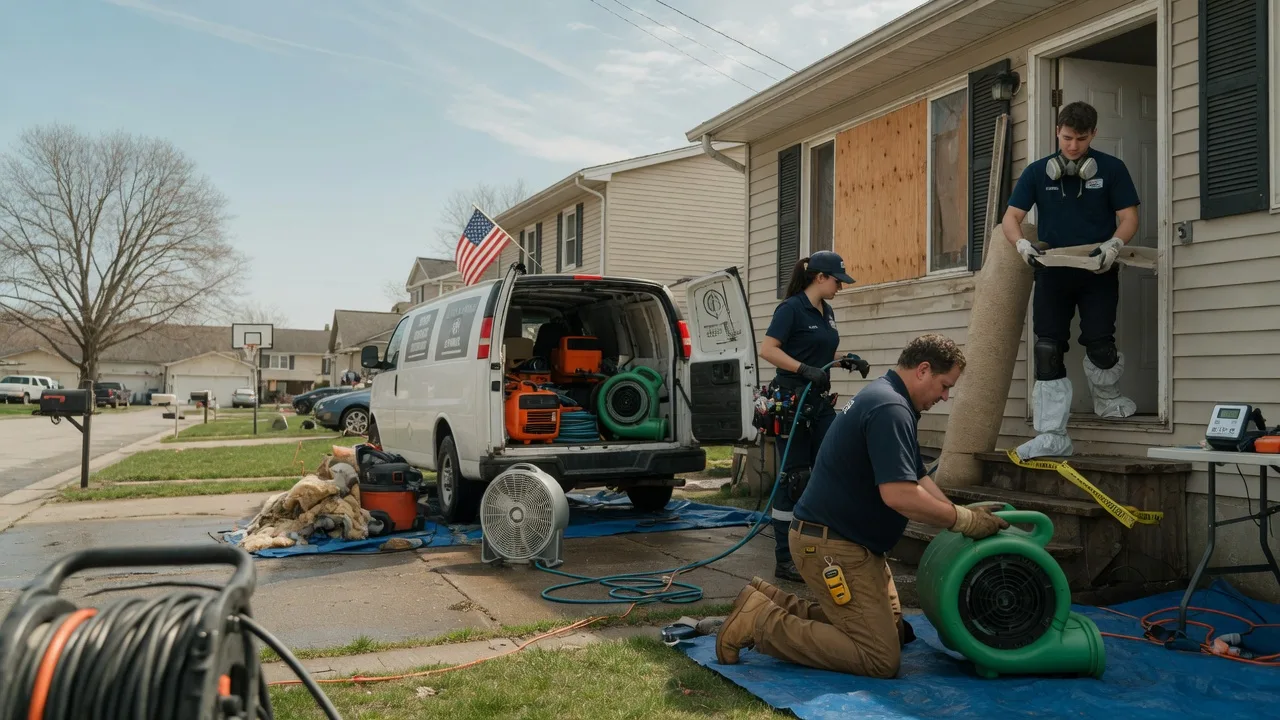 Water Damage Restoration in Blaine, ME near me